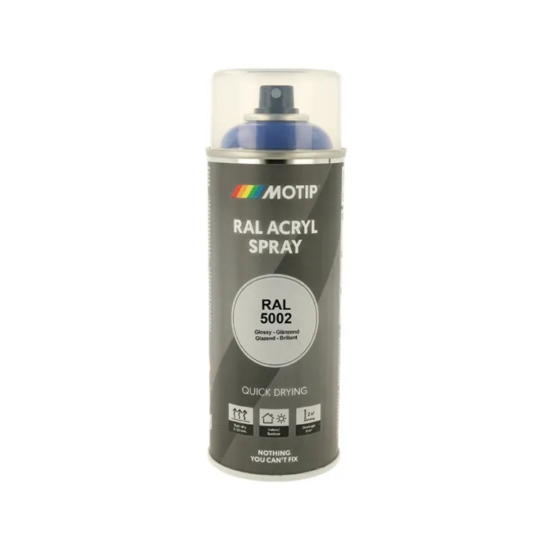 RAL 5002 High Gloss Ultramarine Blue 400 ml