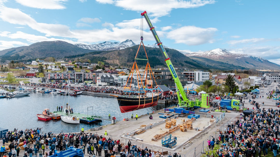Søblomsten er tilbake på fjorden – og markerer et stykke gjenreist kysthistorie